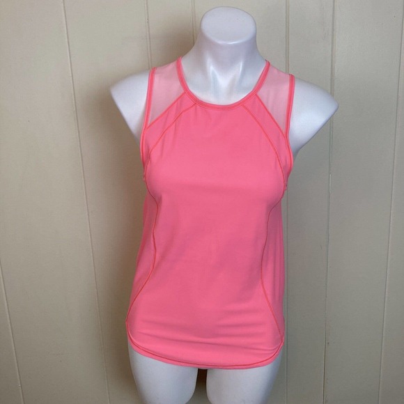 lululemon athletica Tops - Lululemon Sculpt Tank Top Flashlight 2 Neon Pink Yoga Workout Gym Running